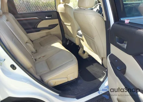 2017 Toyota Highlander Limited Platinum from USA, damaged, VIN 5TDDZRFH4HS482439